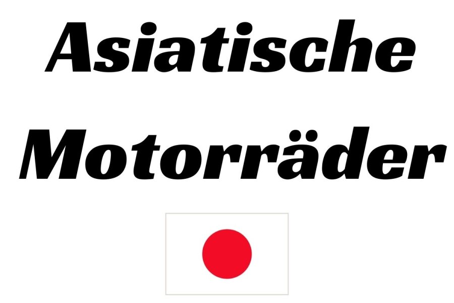 Asiatische Motorräder