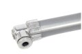 Luftpumpe 38 cm - silber