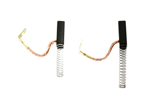 Lichtmaschinenkohle, Kohlebürsten mit Feder für IWL-Roller - Paar