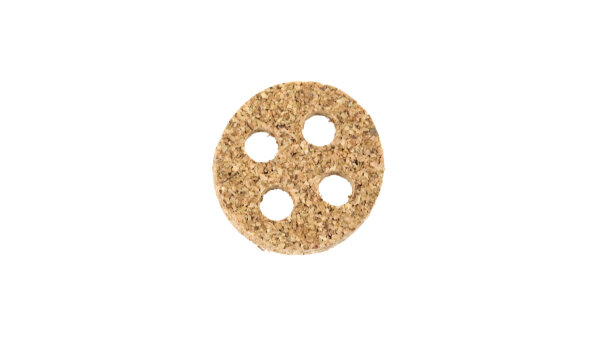 Vierlochdichtung für Benzinhahn Ø 22 mm - Kork