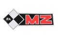 Schriftzug, Aufkleber für MZ ETZ 250 - Tank links