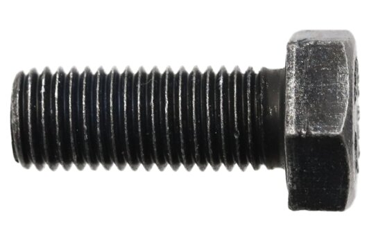 Schraube M12x1.5x30 Sechskant DIN 961 - schwarz