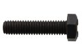 Schraube M8x1x25 Sechskant DIN 961 - schwarz