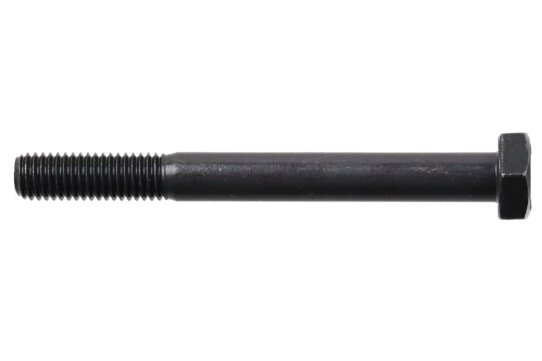 Schraube M10x 65 Sechskant DIN 931 - schwarz