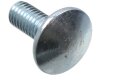 Schraube M8x15 Flachrund DIN 603 - verzinkt - Schlo&szlig;schraube