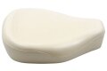 Satteldecke, Sitzgummi Set f&uuml;r MZ ES 250 - beige, mit Schaumstoff