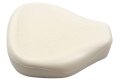 Satteldecke, Sitzgummi Set f&uuml;r MZ ES 300 - beige, mit Schaumstoff