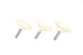 Rändelschraube im Satz (3x) M8 für IWL Wiesel - beige