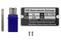 Typenschild für MZ ES 175/2 mit Schlagzahlen und Kerbnägeln