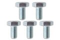 5 x Schraube M8x20 Sechskant DIN 933 - verzinkt