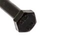 5 x Schraube M6x45 Sechskant DIN 931 - schwarz