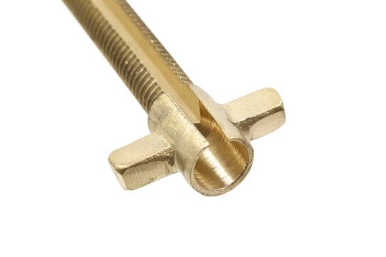 Stellschraube zur Vorderradbremse M8x1.25 - geschlitzt » MMM 
