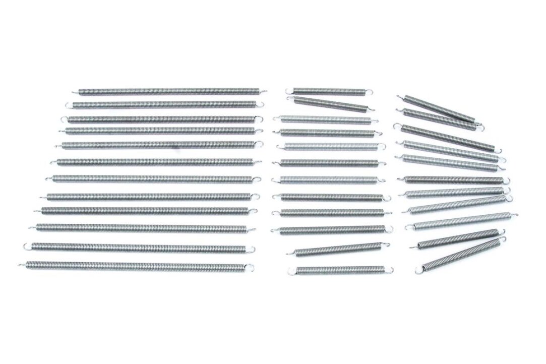 YOOGU Ersatz-Liegestuhlmechanik: 2 Zugfedern, 11,4 Cm, Kurzer Haken – Für Relaxliegen-Reparatur