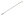 Speiche (WWS - Kleeblatt) EDM eindickend M 3,5 x 160 mm - BW75° - HL10,5 - verchromt