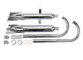 Auspuffanlage für DKW SB 350 - chrom