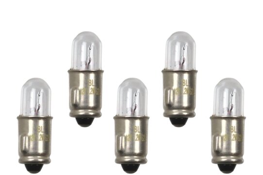 5 x Glühbirne 12V, 1,2W BA7s (Glühlampe)