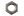 Sechskantmutter M6x0.75 zur Stellschraube - Edelstahl, SW 10