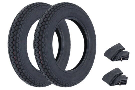 Reifensatz MITAS für Zündapp Bella R200, R201 - 3.50 x 12