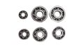 Kugellagersatz SNH zum Motor f&uuml;r SIMSON S50, KR51/1, SR4-1, SR4-2, SR4-3, SR4-4, DUO4/1 - 6-teilig
