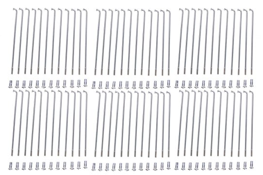 Speichensatz (Kleeblatt) für SIMSON S50, S51, KR51 - Vorder- & Hinterrad