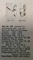 Unterbrecher, Z&uuml;ndkontakt BOSCH 1 ZKT 70 sort 1 (1ZKT7091Z + 1ZUH11Z4Z) f&uuml;r ILO FM 120, MG 125 V, MG 150 V
