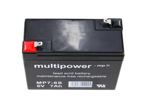 Batterie 6V - 7Ah Gelbatterie für Adler, DKW, NSU, Zündapp »  MMM-Ersatzteil-Nachbau