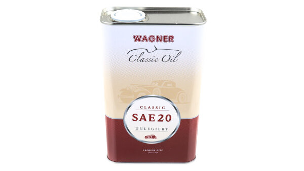Wagner Classic Motoröl SAE 20, unlegiert 1 L - Einbereichsmotoröl