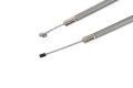 Chokebowdenzug, Starterzug - langer Hebel - für SIMSON S50 - grau