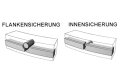 Kolbenringe &Oslash; 38,00x2,5 f&uuml;r Simson SR1, SR2, SR 2E, KR50 im Satz - Flankensicherung