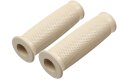 Griffgummi Satz für AWO 425 Touren beige, ballige Form