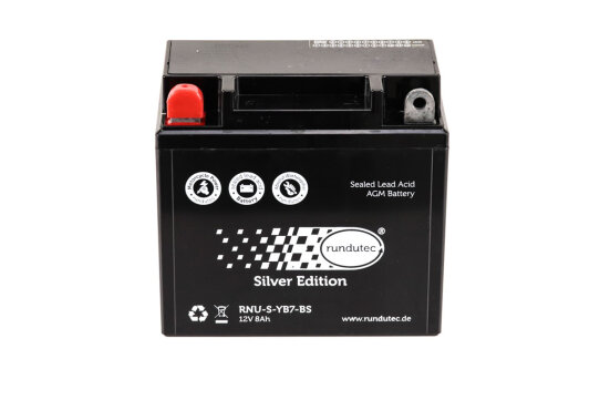 Batterie 12V - 8Ah - Gelbatterie für ETZ,125, 150,...
