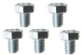 5 x Schraube M6x8 Sechskant DIN 933 - verzinkt