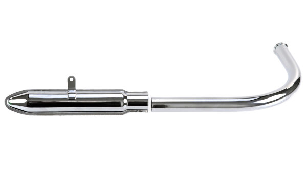 Auspuff (2-teilig) für VICTORIA H-Modell - komplett