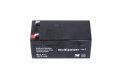 Batterie 12V - 3,4 Ah Gelbatterie mit Batteriegeh&auml;use f&uuml;r AWO, MZ RT, MZ BK, EMW R35, BMW R35, IWL