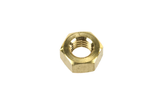 Sechskantmutter M6 DIN 934 - Messing