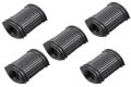 5 x Schalthebelgummi schwarz
