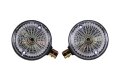 Blinker hinten (rund, weiß) für SIMSON S50, S51, S70, SR50, SR80 - Paar