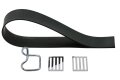 Spannband zum Gep&auml;cktr&auml;ger f&uuml;r SIMSON SR2, SR2E, SR4, KR50, KR51, S50, S51 - schwarz