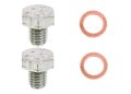 Ölablaßschraube mit Dichtring im Satz für Zündapp DB 200, 201, 202, 203, 234, 204, 205, 255, 175S, 200S, 201S, 250S, BELLA