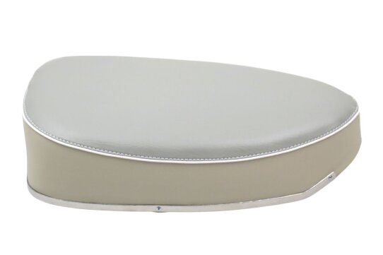 Sitzbank, Einzelsitz (grau / beige) - komplett für...