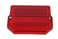 Rücklichtkappe zur Bremsschlußkennzeichenleuchte (eckig) für MZ ETZ 125, 150, 251, 301