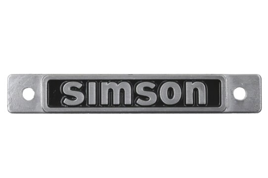 SIMSON - Plakette zur Sitzbank für SR4-1 Spatz,...