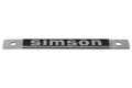 SIMSON - Plakette zur Sitzbank f&uuml;r SR4-1 Spatz, SR4-2, SR4-3, SR4-4, KR51, KR51/1