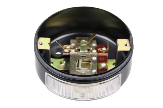 Rücklicht, Unterteil (BSKL 8522.11 - 100 mm) mit Kennzeichenbeleuchtung für MZ TS 125, 150, 250