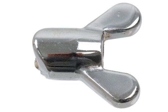 Flügelmutter M8x1 zum Bremsgestänge für BMW R11, R12, R35, R20, R23, R24 - verchromt