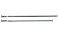Speichensatz ( Kleeblatt) komplett für MZ ETZ 125, 150, 251 - Trommelbremse