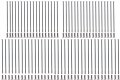 Speichensatz ( Kleeblatt) komplett f&uuml;r MZ ETZ 125, 150, 251, 301 - Scheibenbremse