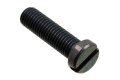 Zylinderschraube M7x25 - schwarz mit Schlitz