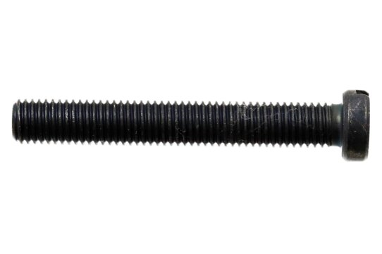Zylinderschraube M7x48 - schwarz mit Schlitz