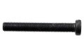 Zylinderschraube M7x48 - schwarz mit Schlitz